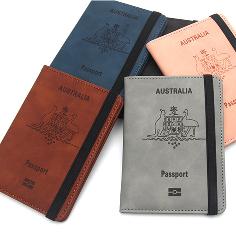 Women'S Accessories Australia - 男性と女性のための旅行用財布,パスポートカバー,書類を整理する