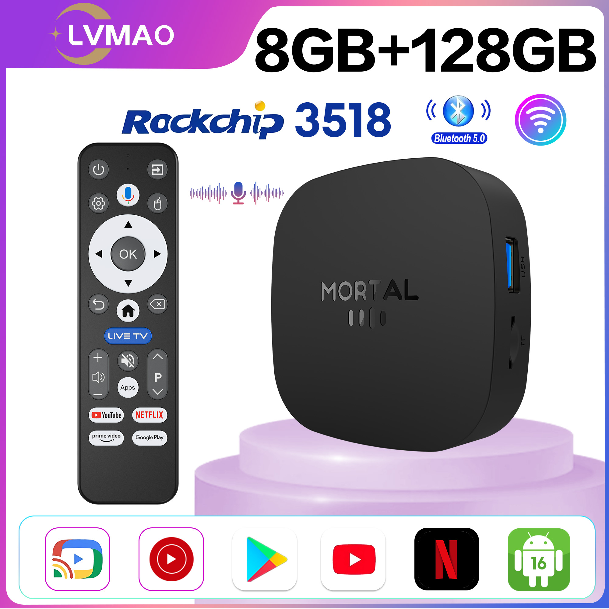 Women Accessories Pandora - 2026年発売の新型TVボックス T1+ RK3518 スマートTVボックス BT5.4 Android
