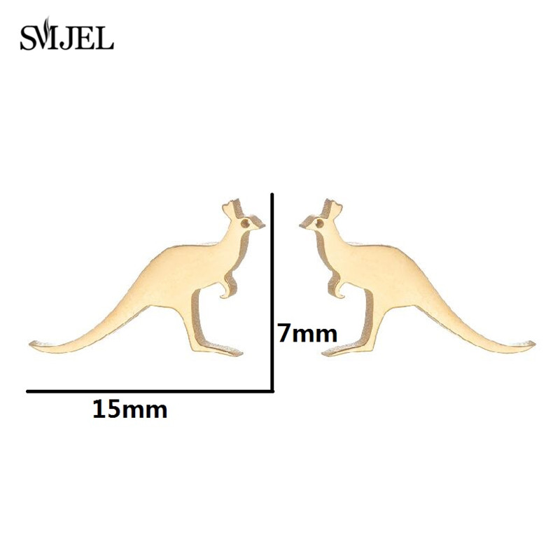 女性のためのステンレス鋼のミニイヤリング,かわいい動物のイヤ - Women'S Accessories Australia のレビューと価格