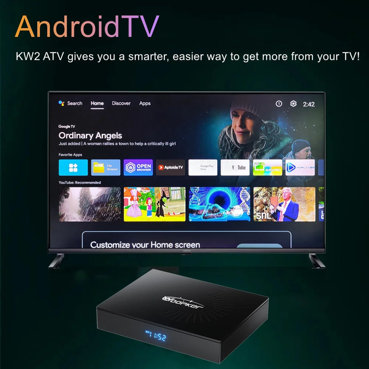 TVボックスAndroid14,Amlogic s905w2 - Women Accessories Pandora のレビューと価格