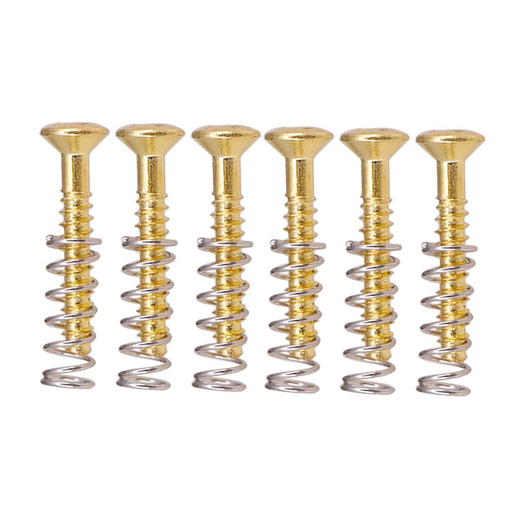 シングルコイルハムバッカーピックアップリングネジスプリングセ - Ring Set Adjustable のレビューと価格