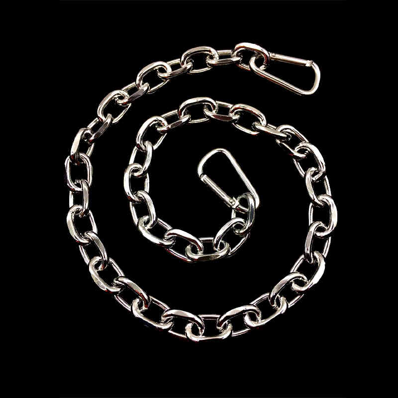 男性と女性のためのヒップホップスタイルのレザーベルト,チェー - Women'S Jeans Accessories Chain のレビューと価格