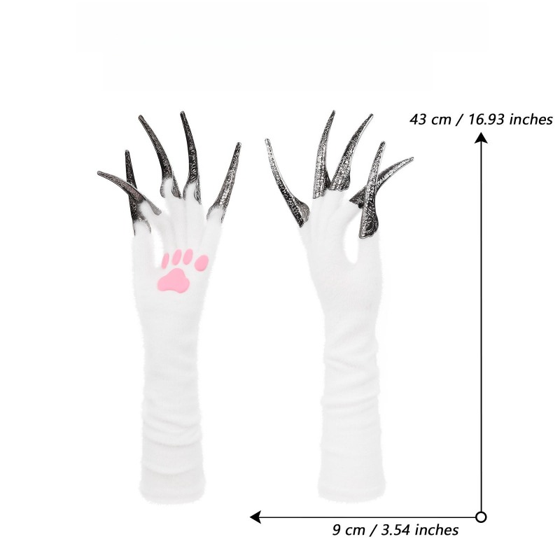 ハロウィンゴシック怖い吸血鬼魔女ホラーコスプレ小道具足の爪付 - Women'S Vampire Accessories のレビューと価格