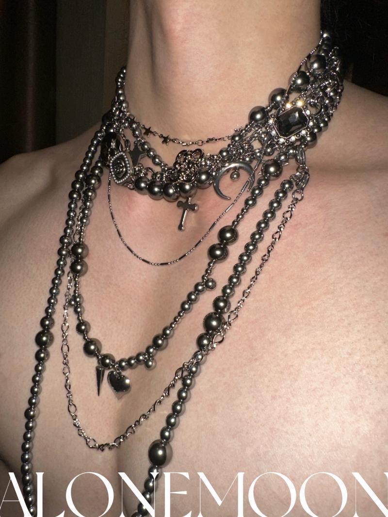男性と女性のためのチタンとスチールのボディチェーン,オリジナ - Women'S Jeans Accessories Chain のレビューと価格